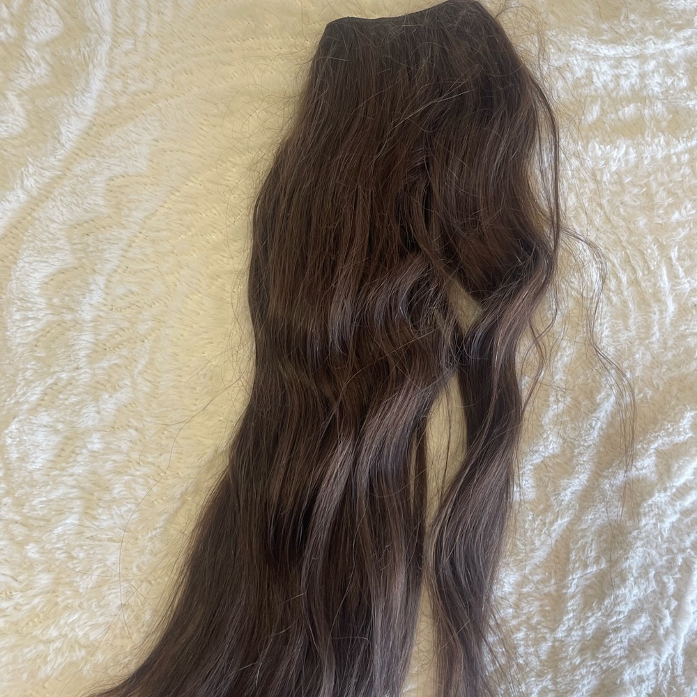 Luxy halo hair extensions
